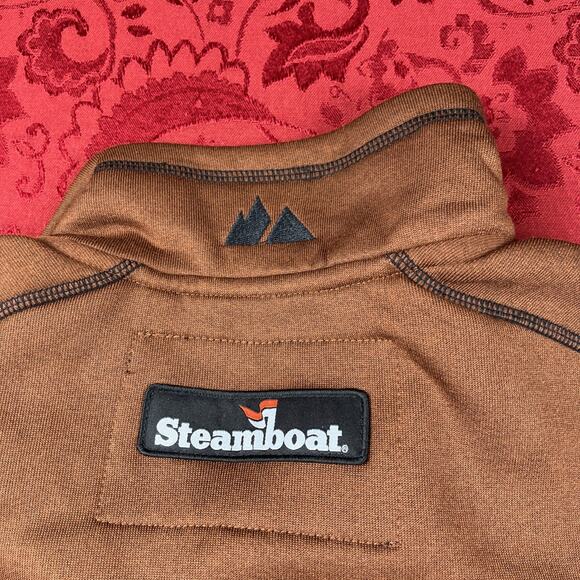 Powder River Outfitters Softshell‎ Vest Men L Brown Rock&Roll/Music Fest NWT - Picture 11 of 12